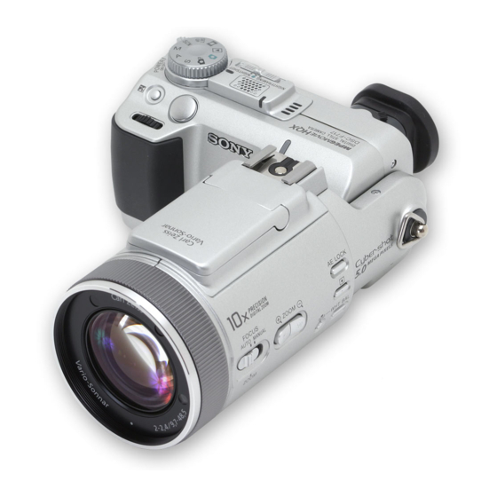 Sony DSC-F717 Operating Instructions  (primary manual) Operating Instructions Manual