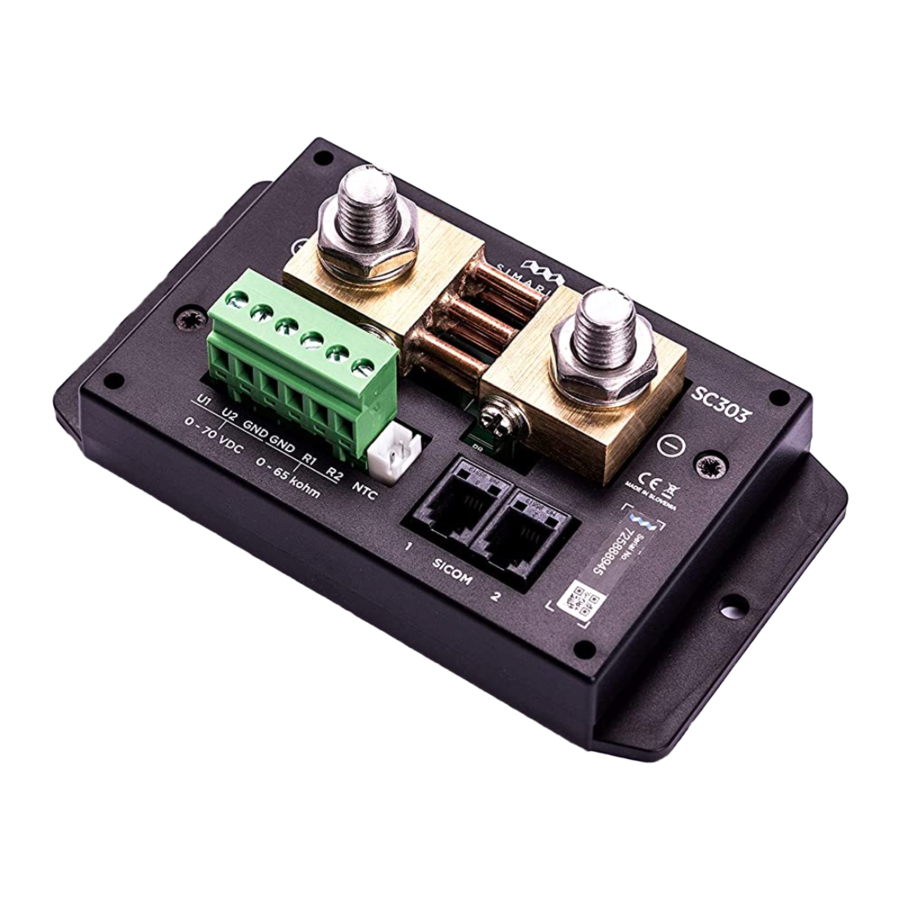 SIMARINE SC303 User Manual