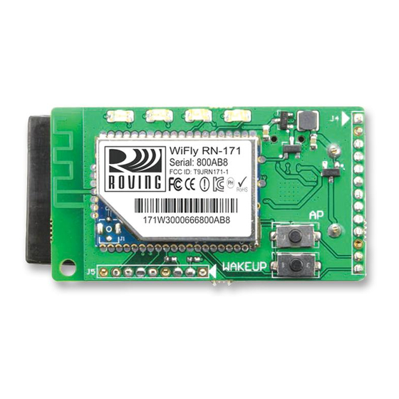Roving Networks WiFly RN-131-EK Manuals