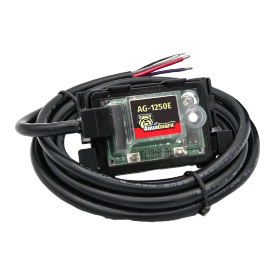 CSW RECTORSEAL AQUAGUARD AG-1250E Installation Instructions
