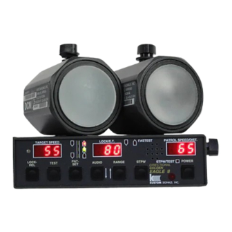 Kustom Signals Golden Eagle II Operator's Manual