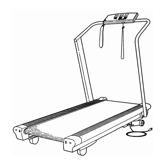 Weslo Cadence 890 Manual