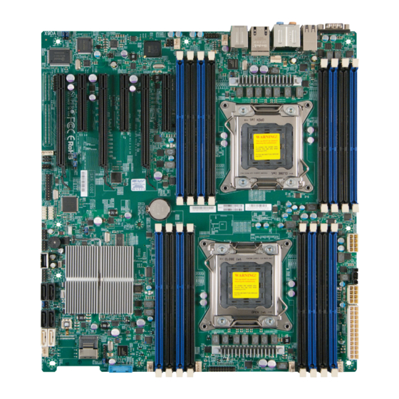 Supero Super X9DAi User Manual