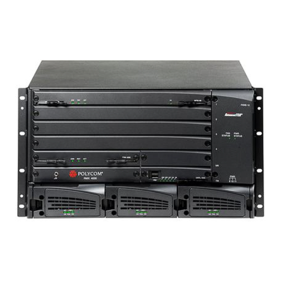 Polycom RealPresence 4000 Installation And Configuration Manual