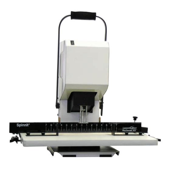 Lassco Spinnit EBM-2.1 User Manual