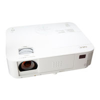 NEC NP-PA572W Reference Manual