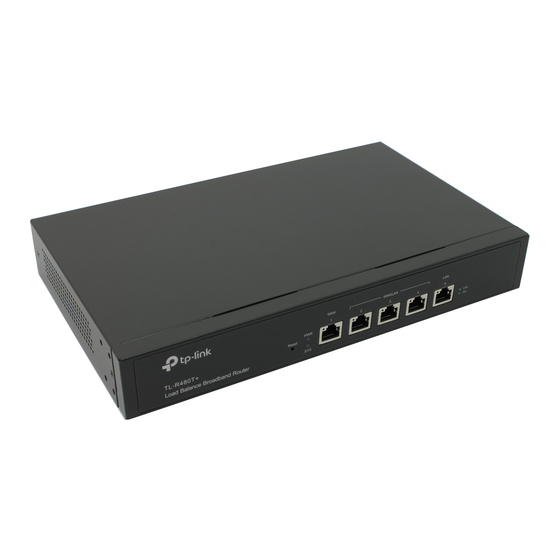 TP-Link TL-R480T+ Installation Manual