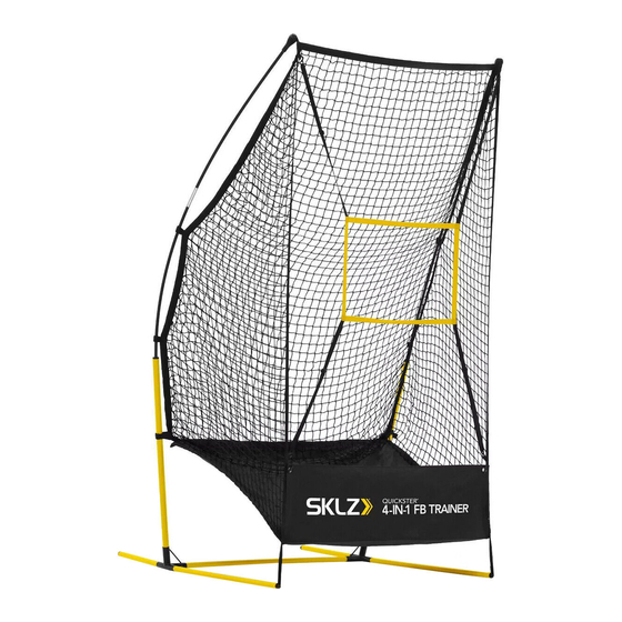 SKLZ QUICKSTER 4-IN-1 FB TRAINER Instruction Manual