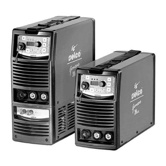 User Manuals: Selco Genesis G 200 TLH Welding System