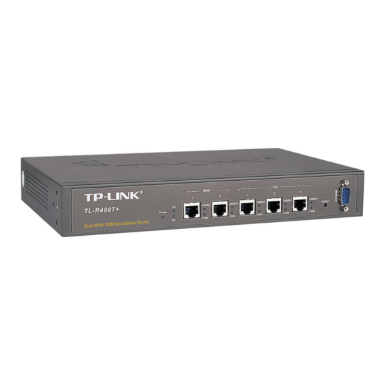 TP-Link TL-R480T+ User Manual