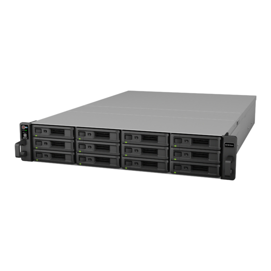 Synology RackStation RS18016xs+ Quick Installation Manual