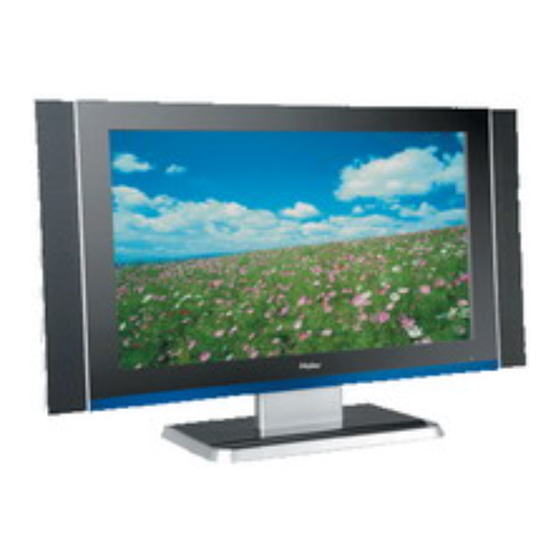 Haier HL26S-A Owner's Manual