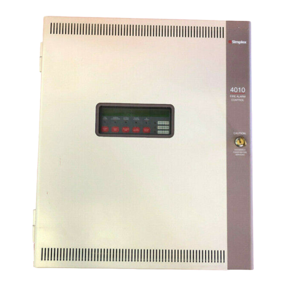 Simplex 4010 User Manual