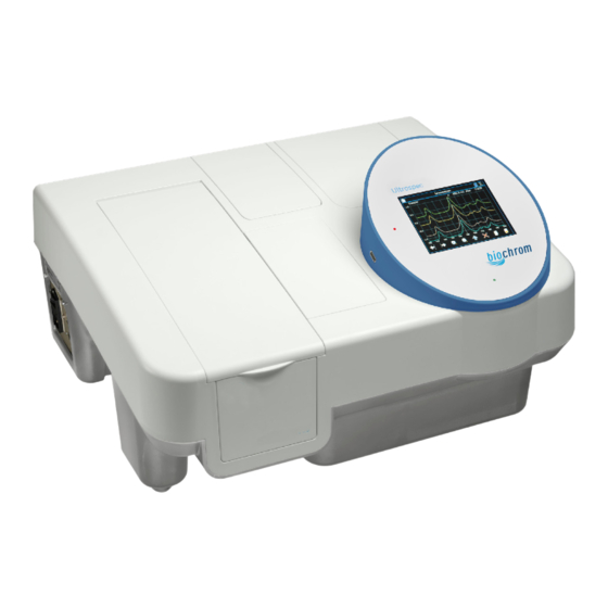 biochrom ultrospec 7000 User Manual