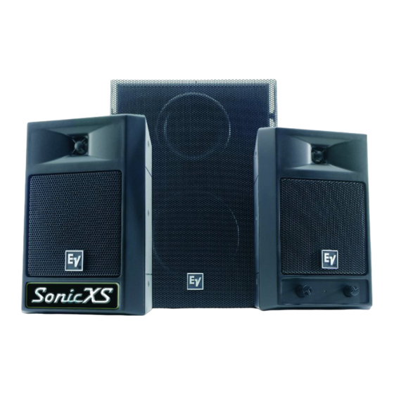 Electro-Voice SonicXS User Manual