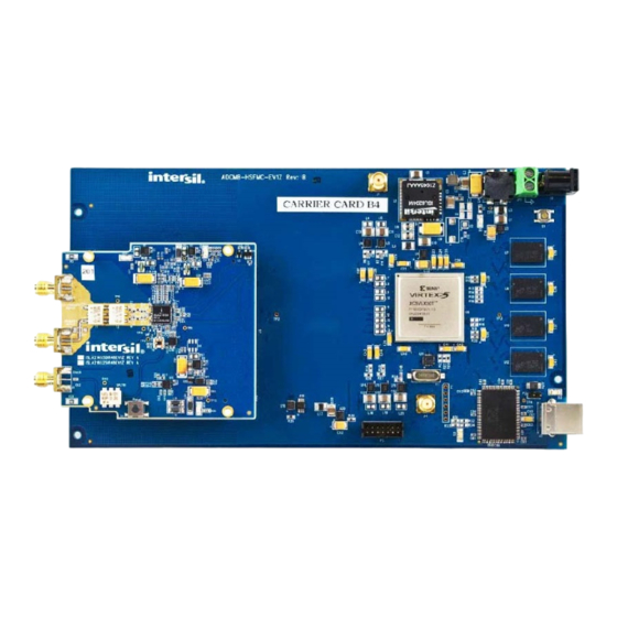 Intersil JESD204B Installation Manual And Quick Start Manual