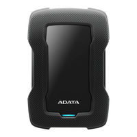 Adata DashDrive Durable AHD330 Quick Start Manual