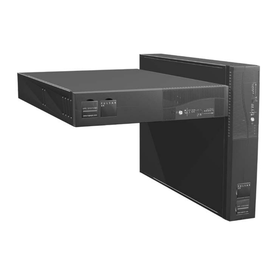 MGE UPS Systems Pulsar EX 700RT Installation And User Manual