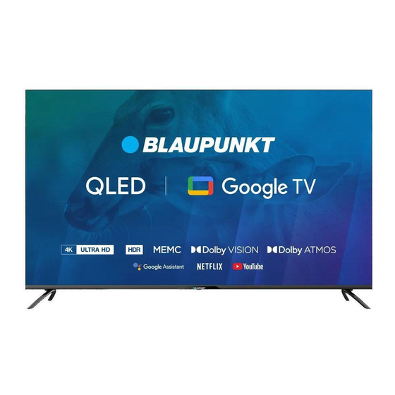 Blaupunkt 65QBG7000 User Manual