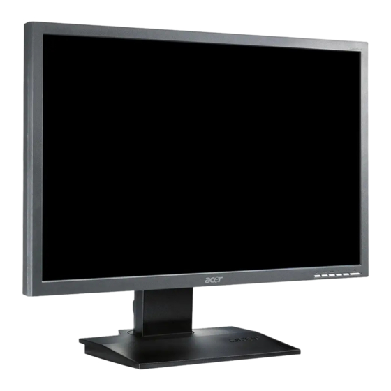 Acer B223W Service Manual