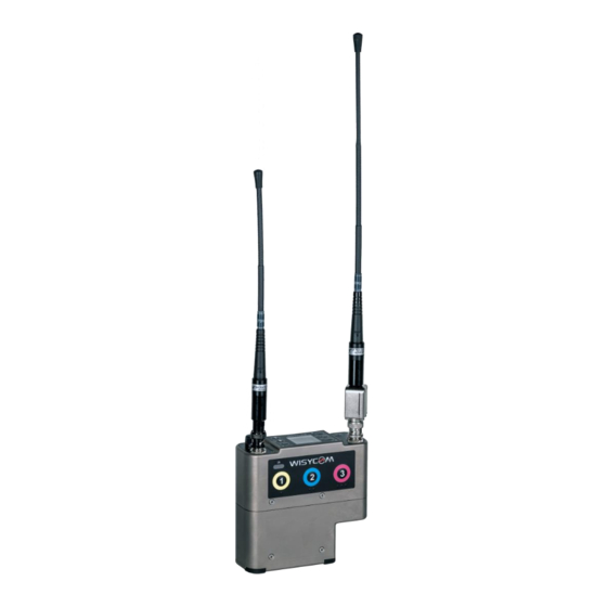 WisyCom RPU500-TR User Manual