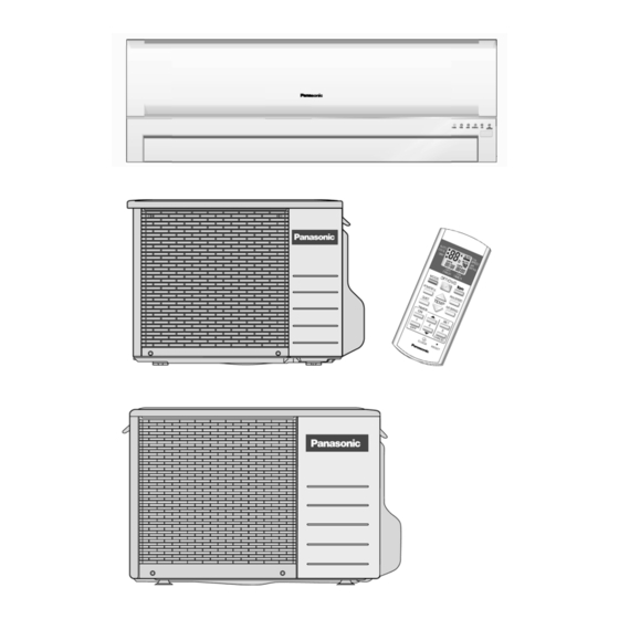 Panasonic CS-W12DKE Service Manual