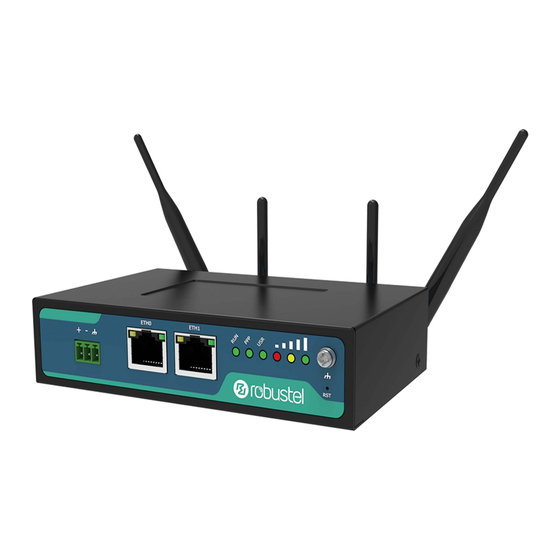 Robustel R2000 Hardware Installation Quick Manual