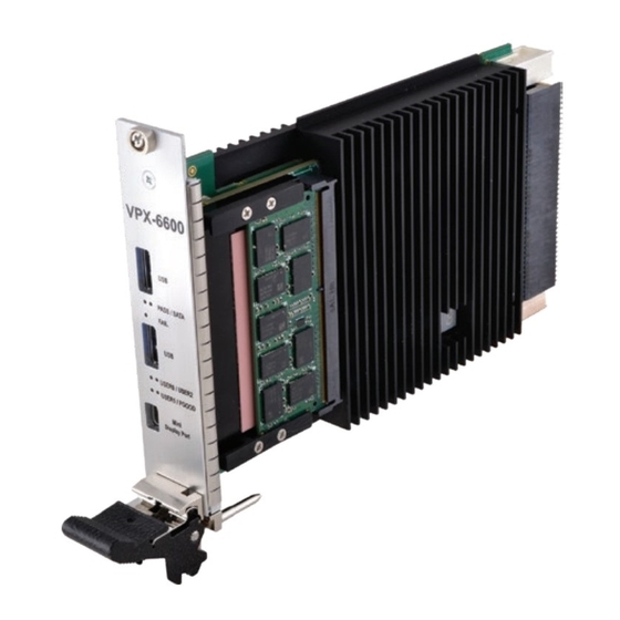 Acromag VPX6600 User Manual