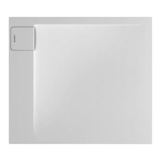 DURAVIT P3 Comforts 720151 Mounting Instructions
