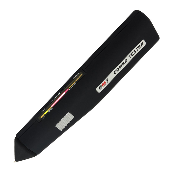 GMT DIAMOND COMBO TESTER User Manual
