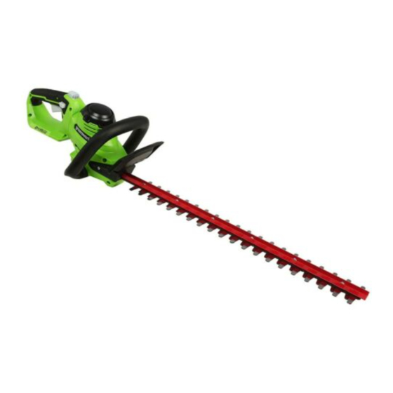 GreenWorks HTG302 Operator's Manual