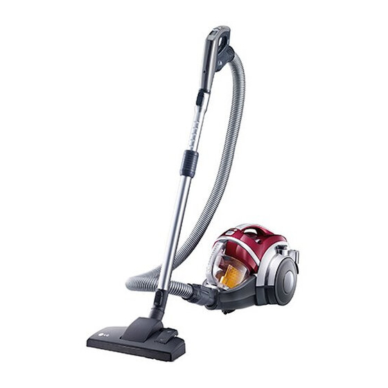 LG VK7320NNTR Bagless Vacuum Cleaner Manuals
