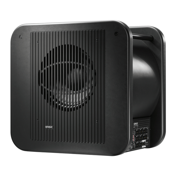 Genelec 7380AP Operating Manual