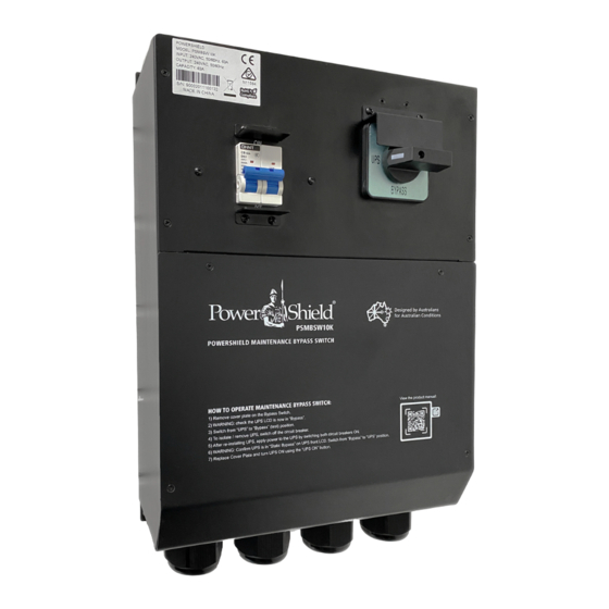 PowerShield PSMBSW10K Maintenance