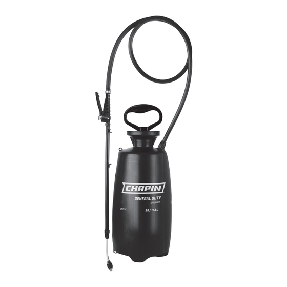 Chapin 2553E Manual