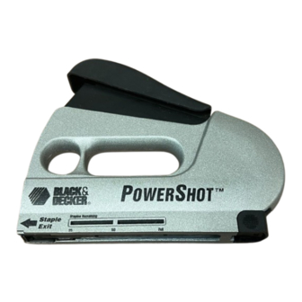 Black & Decker PowerShot Instruction Manual