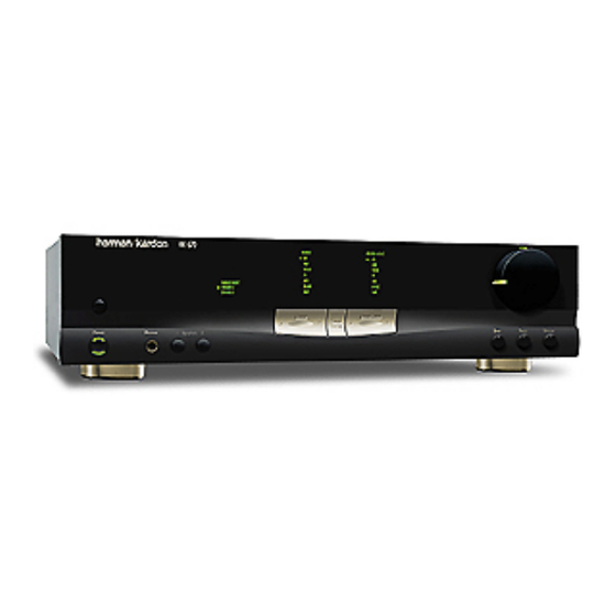 Harman HK670 Service – Technical Manual