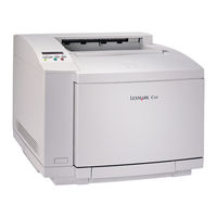 Lexmark 15W0335 - C 720n Color Laser Printer User Reference Manual