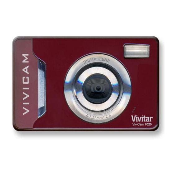 Vivitar ViviCam 7020 User Manual