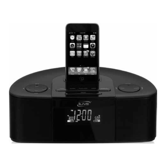 iLive Home Dock for iPhone/iPod with Intelli Set ICP689B User Manual
