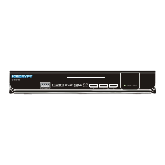 Icecrypt S1500C User Manual