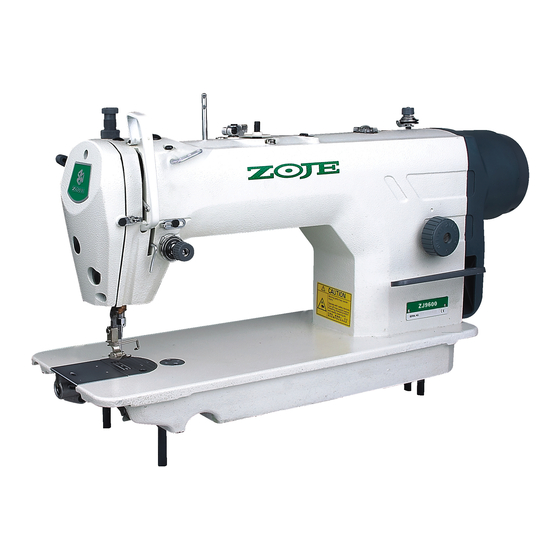 ZOJE ZJ9600 Operation Manual