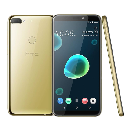 HTC Desire 12+ Quick Start Manual