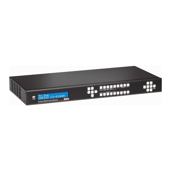 Tvone C2-6104A Quick Start Manual