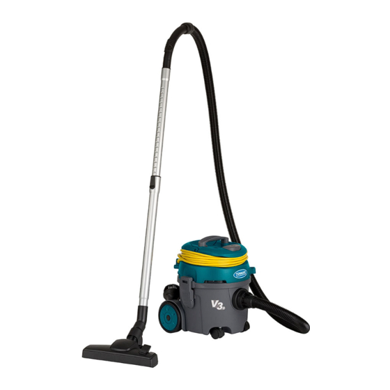 User Manuals: Tennant V3 Dry Canister Vacuum