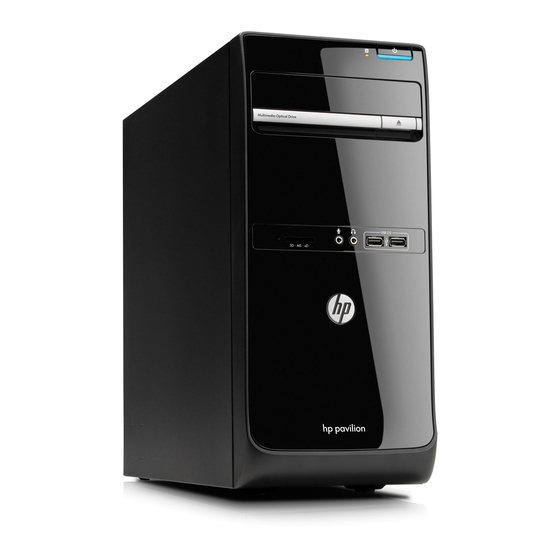 HP Pavilion P62100 Manuals