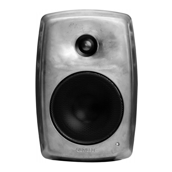 Genelec 4000 Series Quick Setup Manual