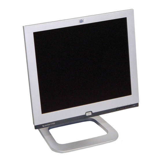 HP Pavilion F1703 User Manual