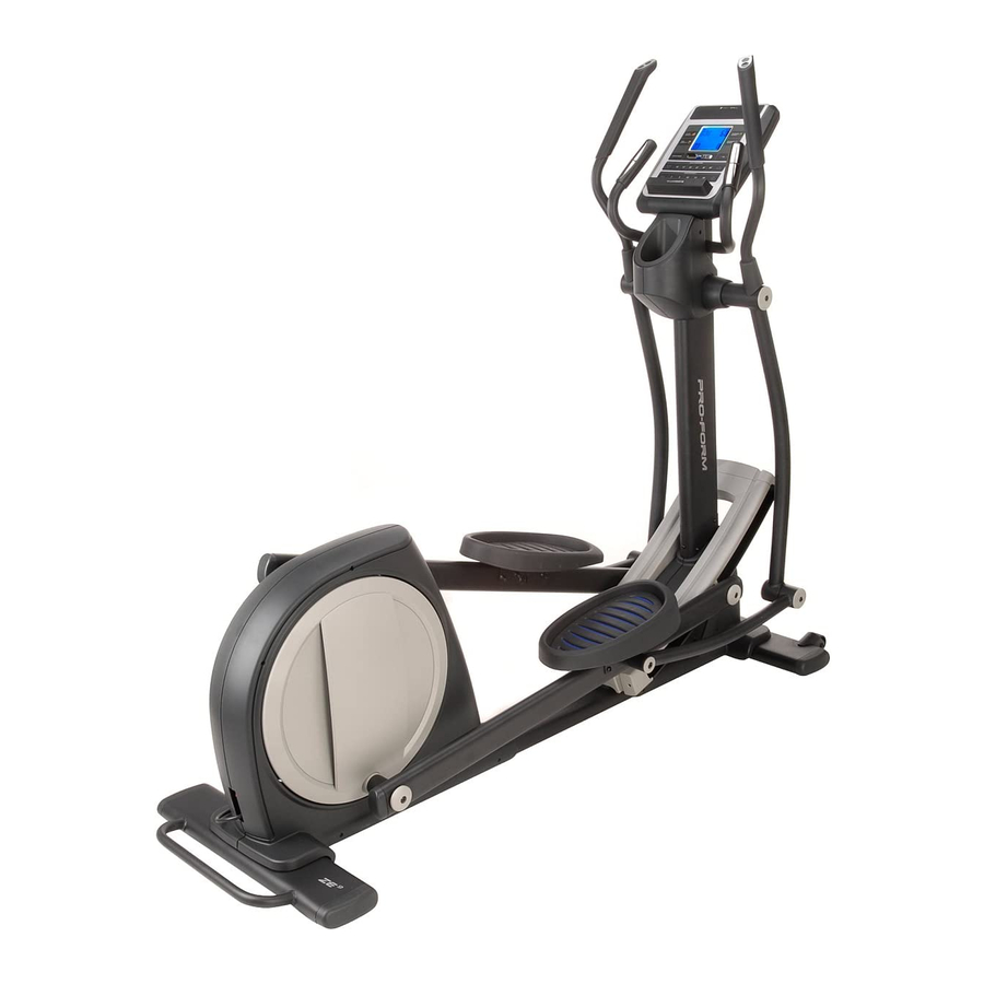 Proform 9.9 elliptical manual sale