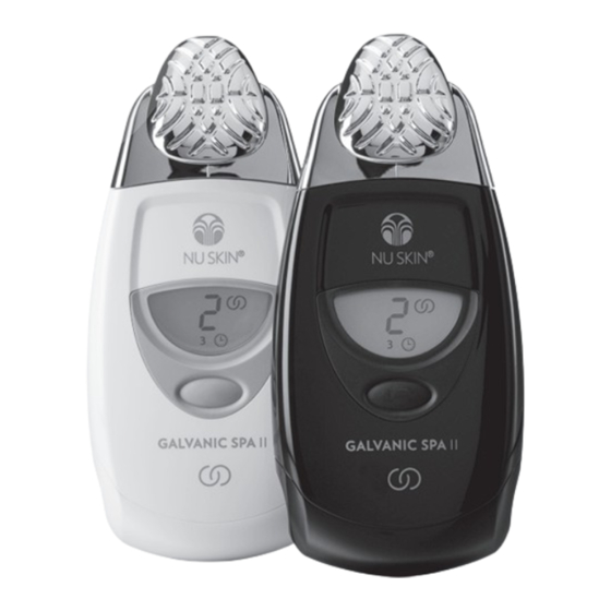 NU Skin ageLOC Quick Start Manual